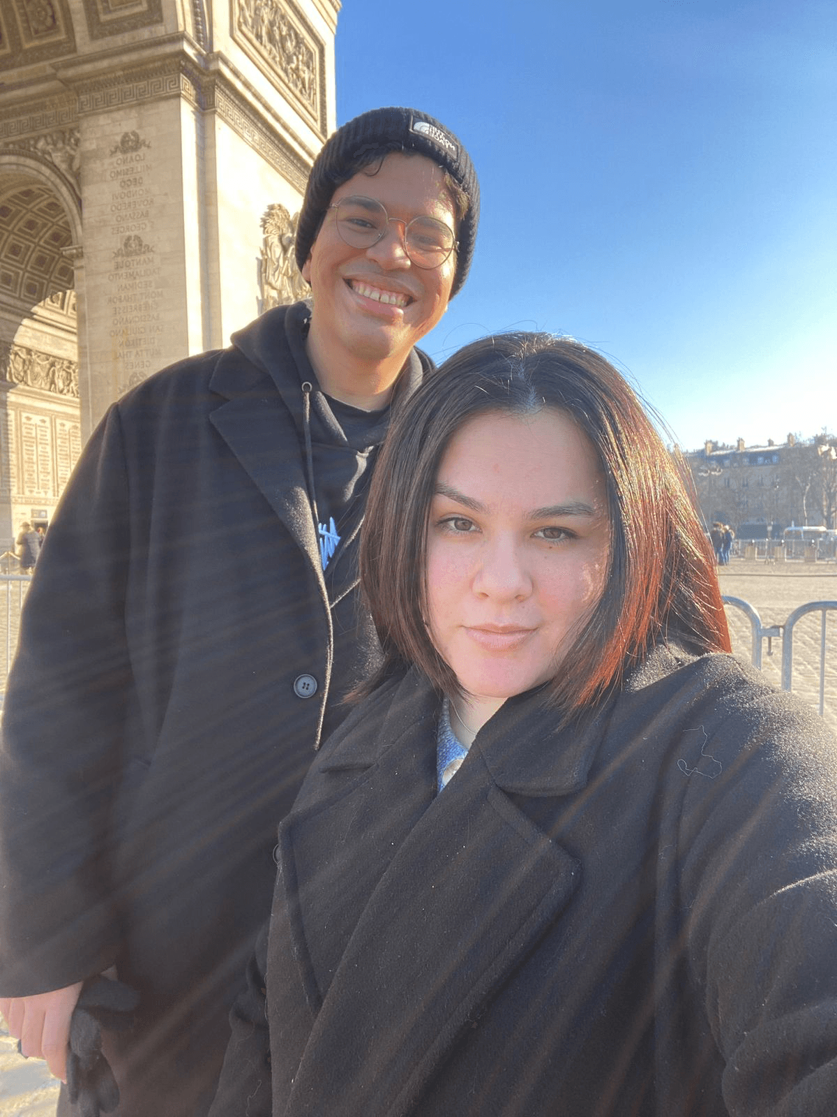 Adriana e Matheus em Paris